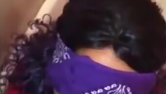 Sperma Di Wajah Gadis Kulit Hitam Dalam Video Buatan Sendiri