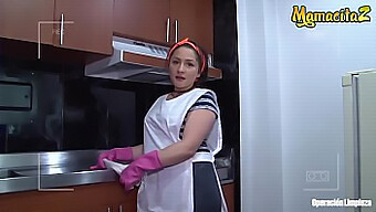 Latina Housekeeper Valeria Cardozo Engages In Hardcore Sexual Activity With A Filthy Man