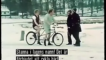 Датска тройка от ретро порно филм от 1970 г.