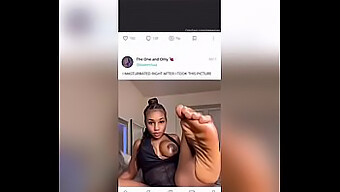 ¡la Modelo Negra Daleeshaa Recibe Una Follada Anal Y Una Corrida En Su Trasero! ¡mira Cómo Disfruta!