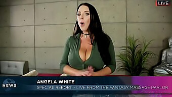 Lena Paul和angela White探索他们最疯狂的幻想