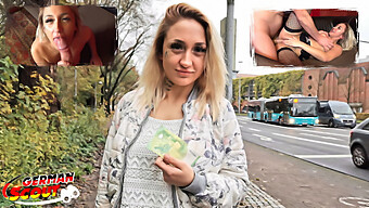 Amateurin Gina Hat Sich Beim Straßencasting In Deutschland Zur Prostituierten Gemacht