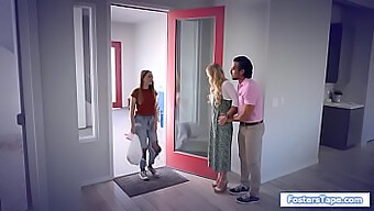 Stepmom And Stepfather Engage In Sexual Activity With Their Teenage Stepdaughter