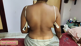 Young Step-Sister Gets Naughty With Step-Brother Behind Mom'S Back In Indian Video