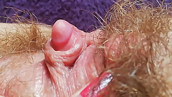 Intense Pov Masturbation With Squirting And Hairy Pussy Closeup