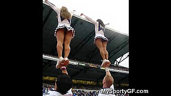 Busty High School Cheerleaders I Het Action!