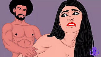 Desi Indian Milf Gets Her Big Ass Analized By British Asian Man In Cartoon Porn