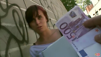 Spanish Teen Desperate For Money Engages In Sexual Acts For Cash