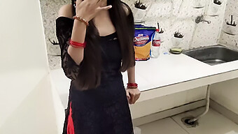 Asian Girlfriend Gets Doggystyle Fucked In The Kitchen