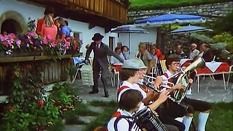 Vintage Deutscher Vollfilm Von 1977 Mit Dreierbegegnungen