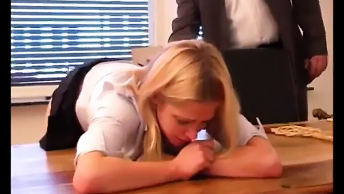 A beautiful schoolgirl endures her punishment with grace!