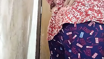 Indian Aunty Fingered And Teased In The Bathroom