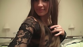 Young Russian Girl Teases And Pleasures Herself