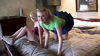 Two Inexperienced Teen Girls Engage In Passionate Lesbian Sex