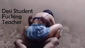 Desi Schoolgirl Radha'S Sexual Encounter With Her Educator