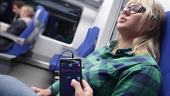 Experience The Thrill Of Public Masturbation With A Train Ride To Remember