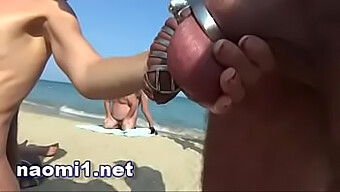 Older Swingers Get Covered In Urine And Multiple Loads On A Beach