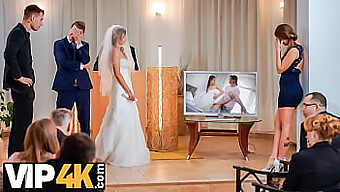 European Wedding Couple'S Unexpected Surprise From The Groom