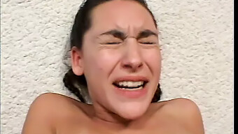 German Teen Gets Her Face Covered In Cum After Multiple Orgasms