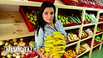 Sensual Encounter With A Young Colombian Woman In The Marketplace