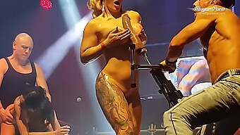 Enjoying The Erotic Atmosphere At A Festival With Tattooed Performers And Group Sex